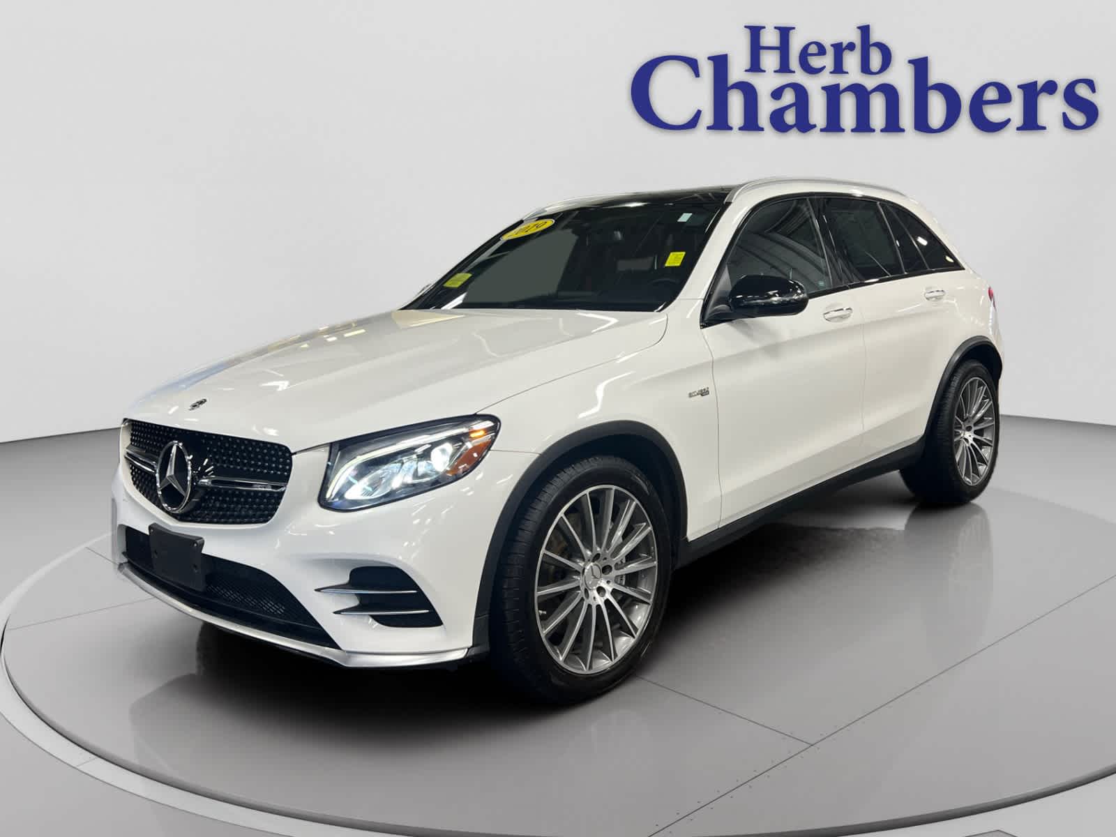 used 2019 Mercedes-Benz AMG GLC 43 car, priced at $26,997