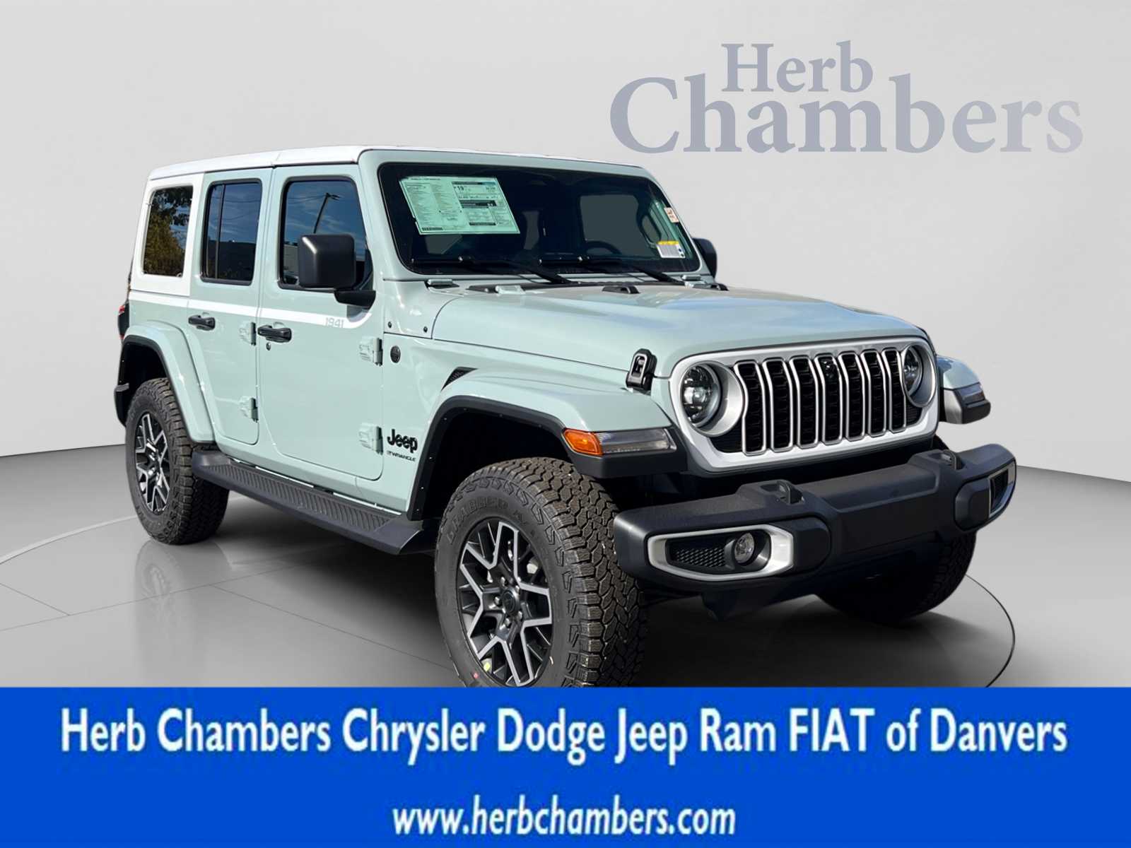 New 2027 Jeep Wrangler 4-DOOR SAHARA Sport Utility Near Boston, MA