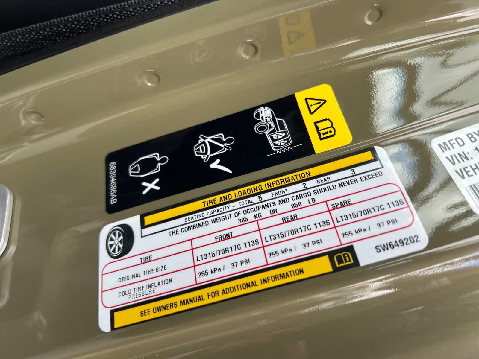 new 2025 Jeep Wrangler car, priced at $99,800