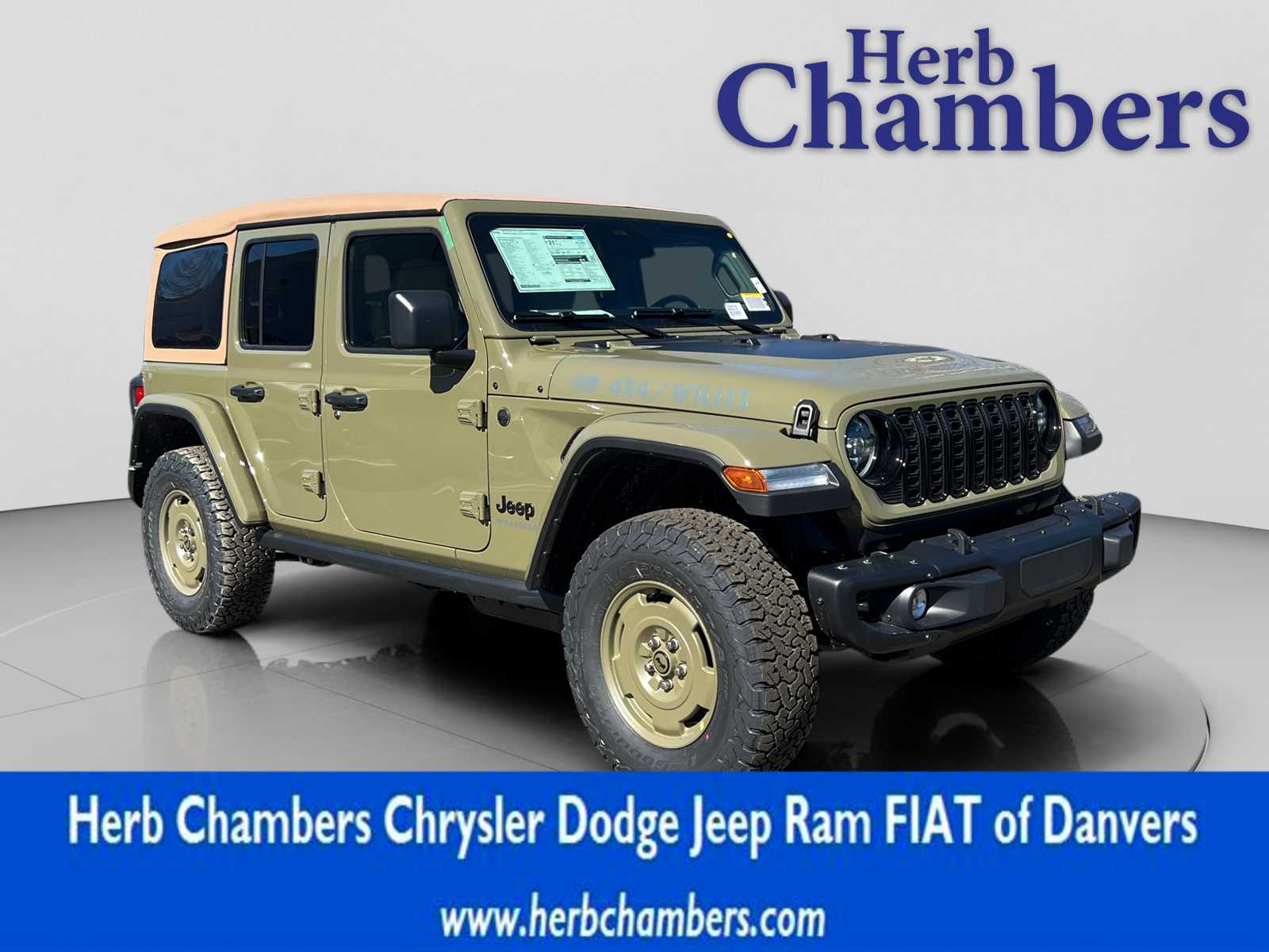 new 2026 Jeep Wrangler car, priced at $52,485