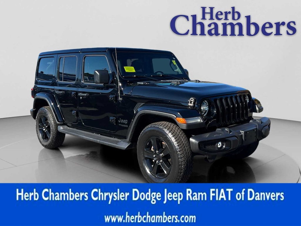 Used 2021 Jeep Wrangler Unlimited Sahara Altitude SUV
