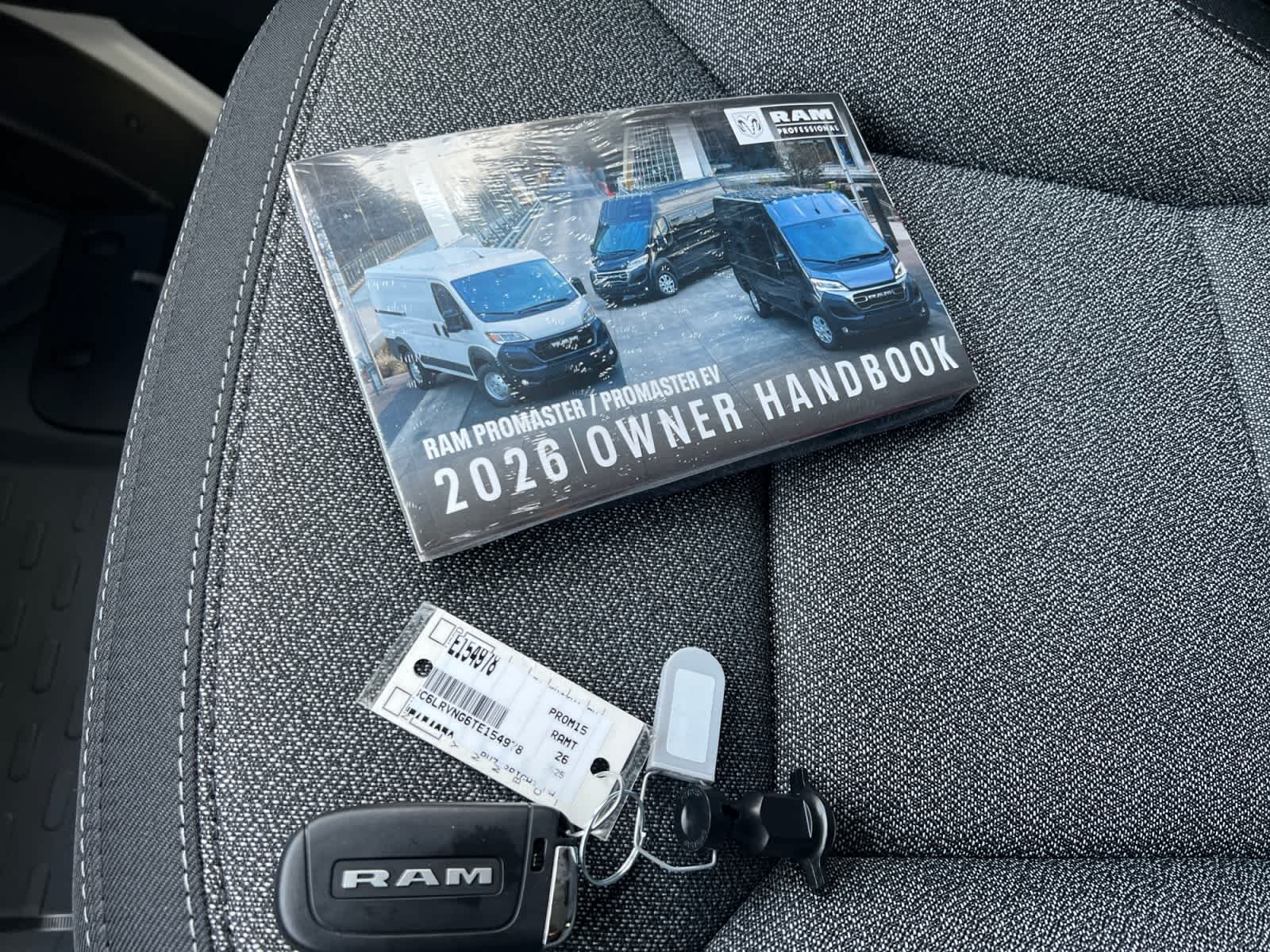 new 2026 Ram ProMaster car, priced at $49,110