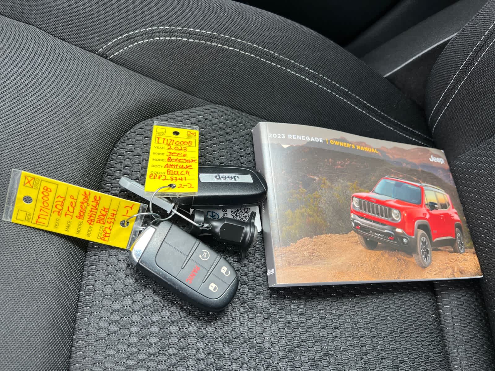 used 2023 Jeep Renegade car, priced at $20,897