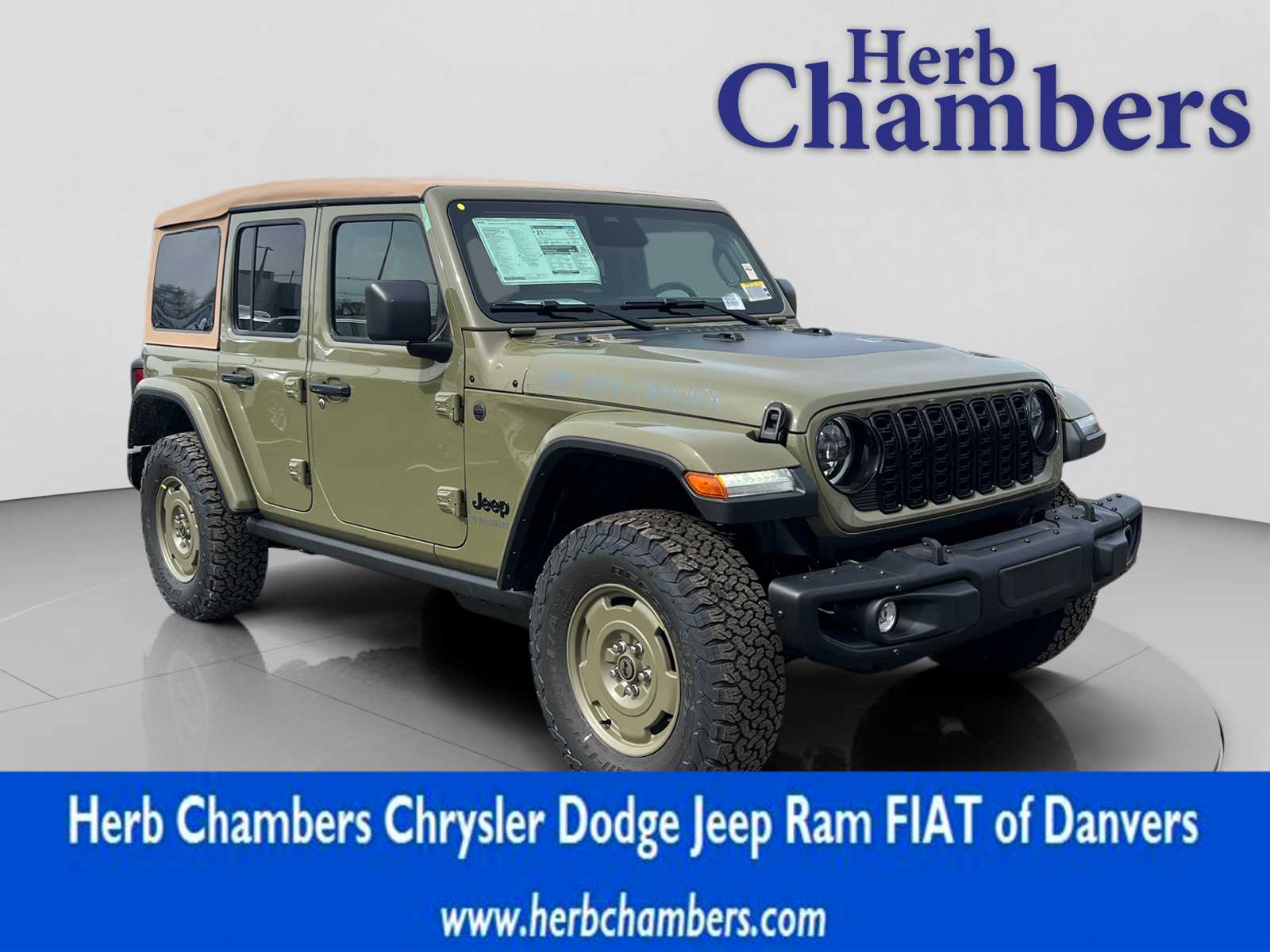 new 2026 Jeep Wrangler car, priced at $52,485