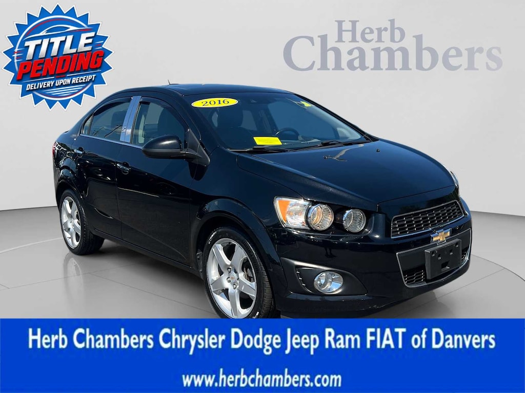 Used 2016 Chevrolet Sonic LTZ Sedan