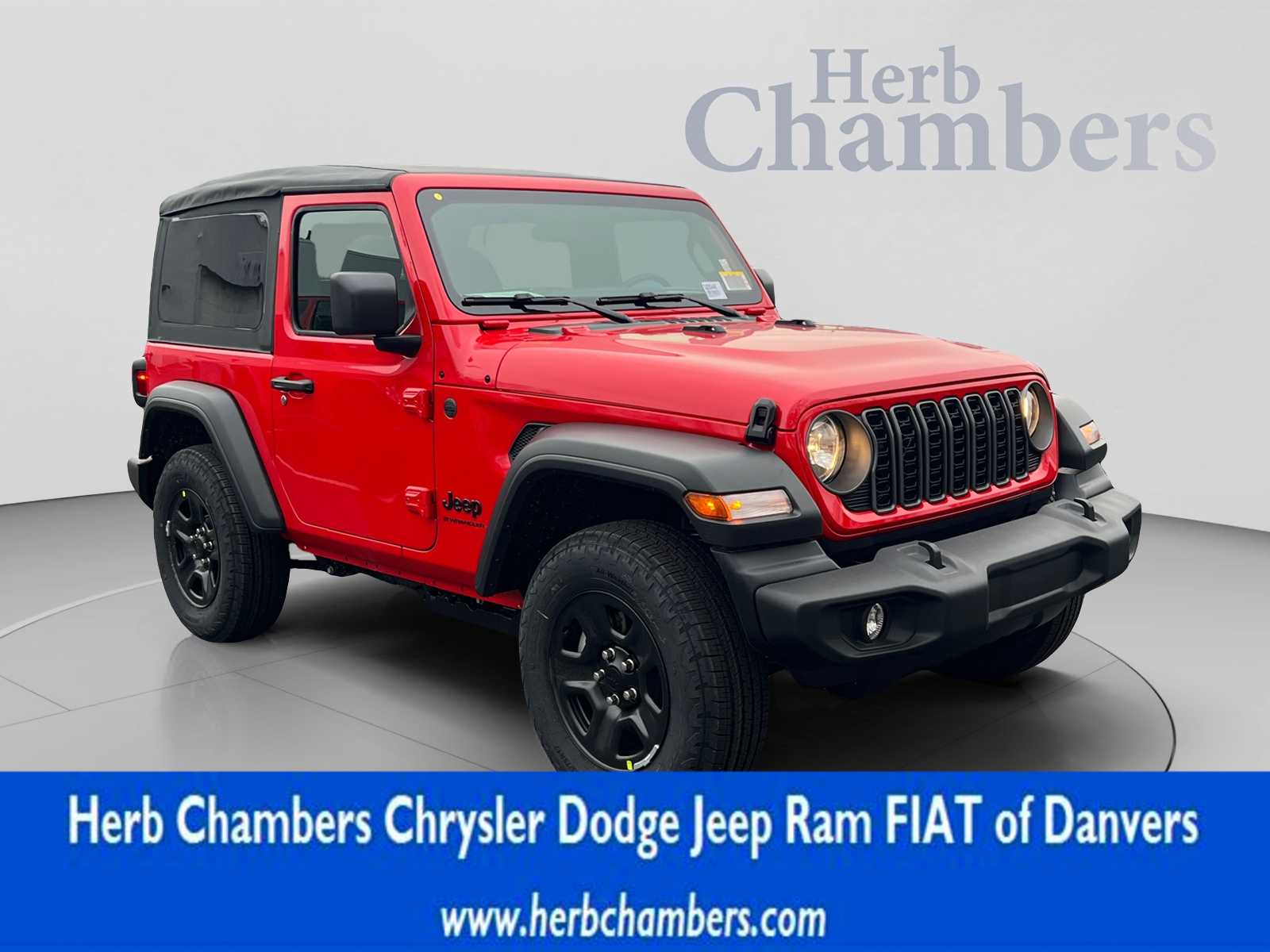 New 2026 Jeep Wrangler 2-DOOR SPORT Sport Utility Near Boston, MA