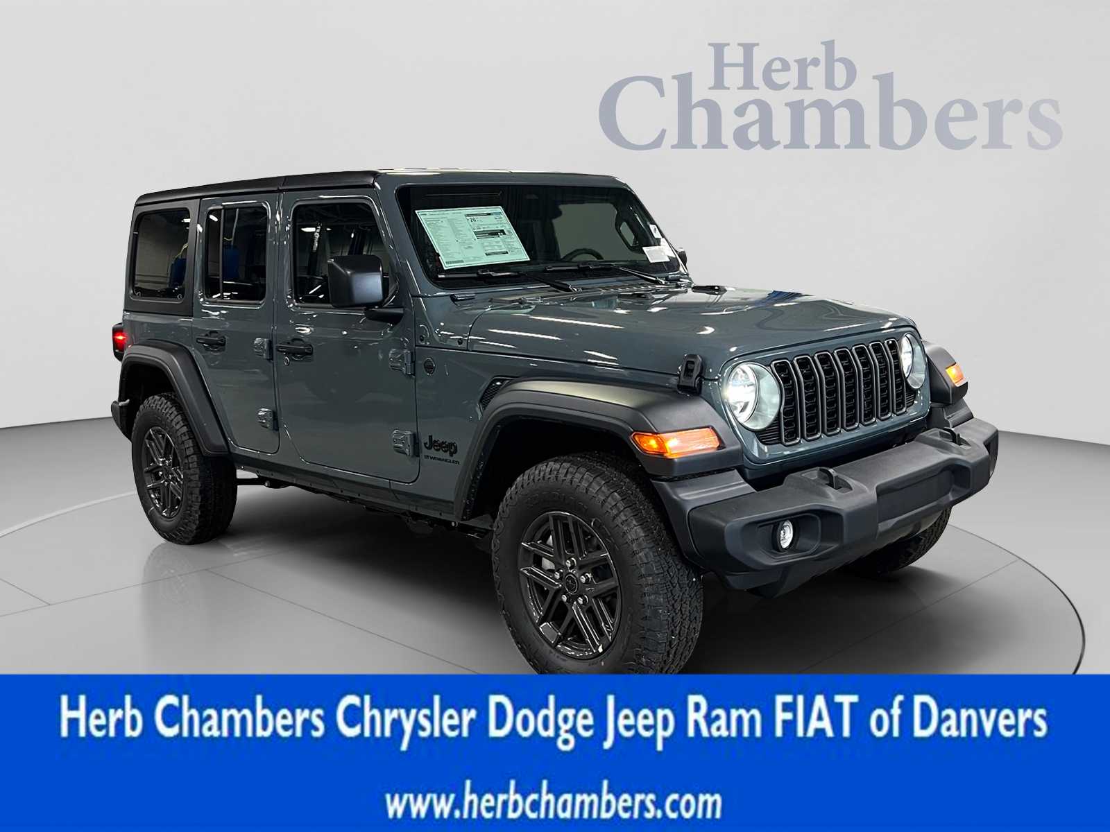 New 2026 Jeep Wrangler 4-DOOR SPORT Sport Utility Near Boston, MA