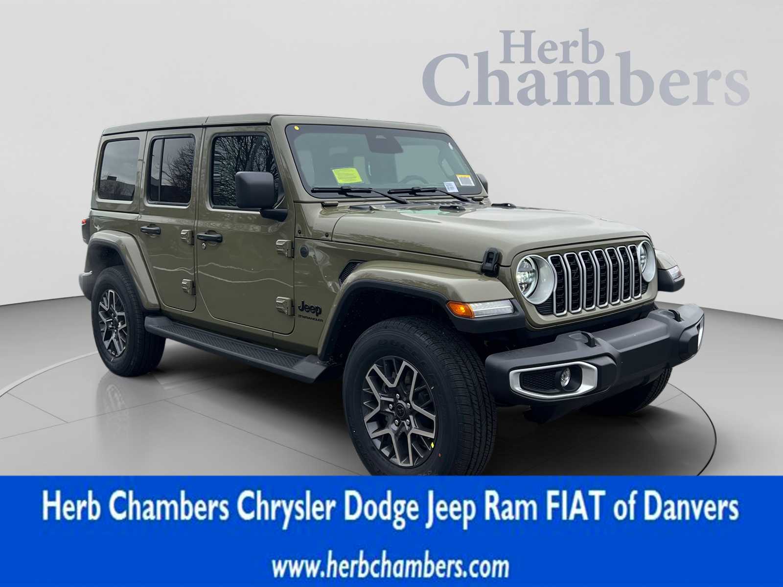 New 2026 Jeep Wrangler 4-DOOR SAHARA Sport Utility Near Boston, MA