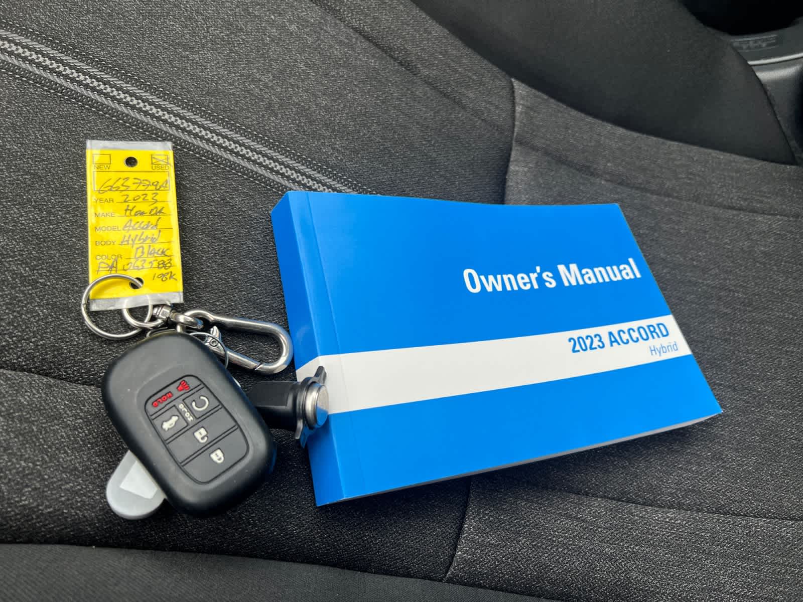 used 2023 Honda Accord Hybrid car, priced at $21,197