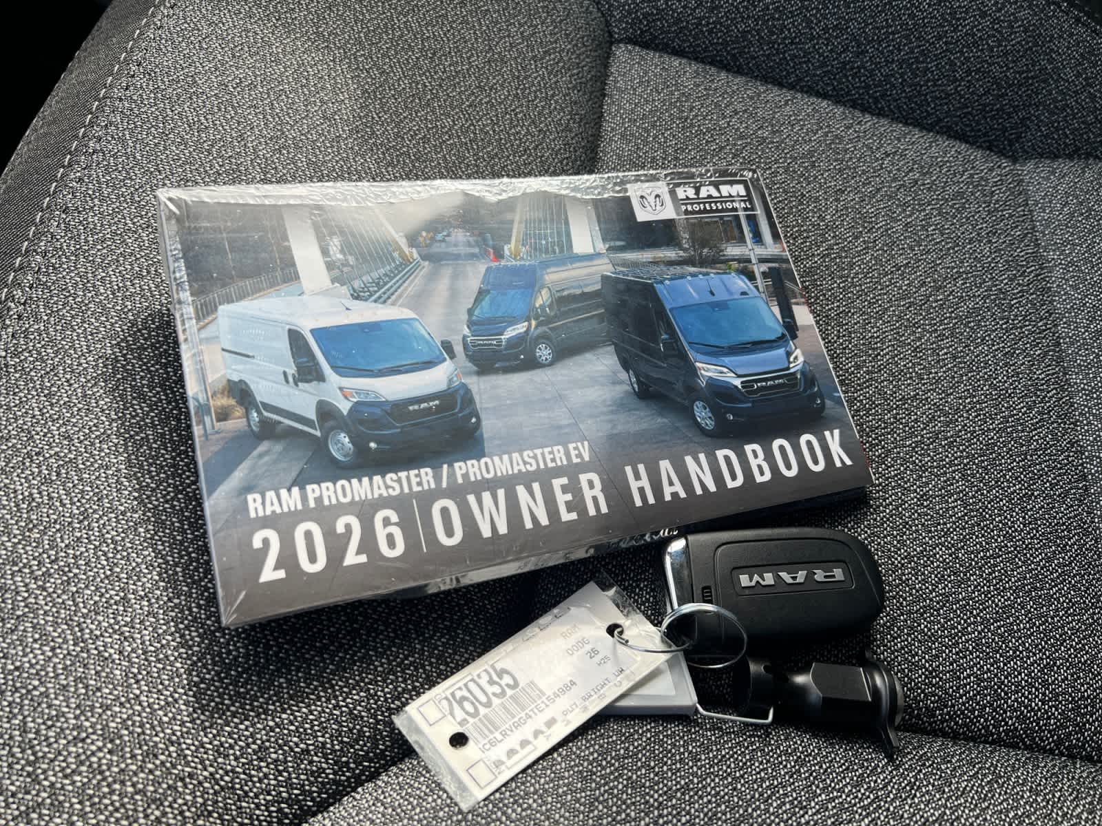new 2026 Ram ProMaster car, priced at $51,065