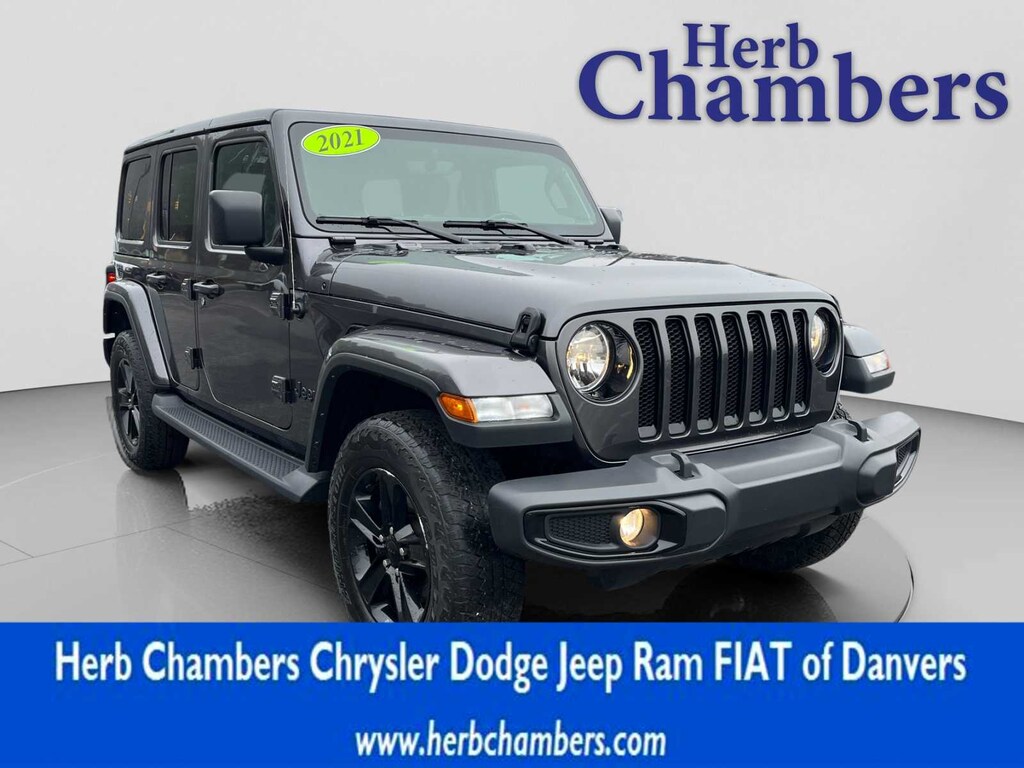 Used 2021 Jeep Wrangler Unlimited Sahara Altitude SUV