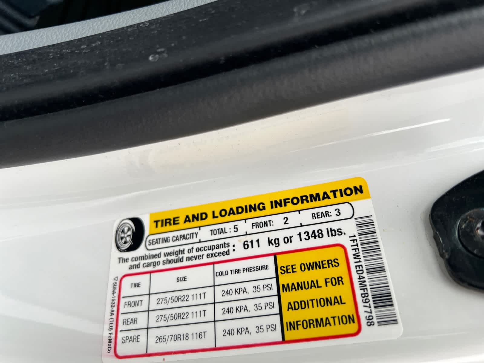 used 2021 Ford F-150 car, priced at $37,997