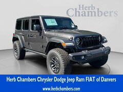 New 2026 Jeep Wrangler 4-DOOR WILLYS Sport Utility Near Boston, MA