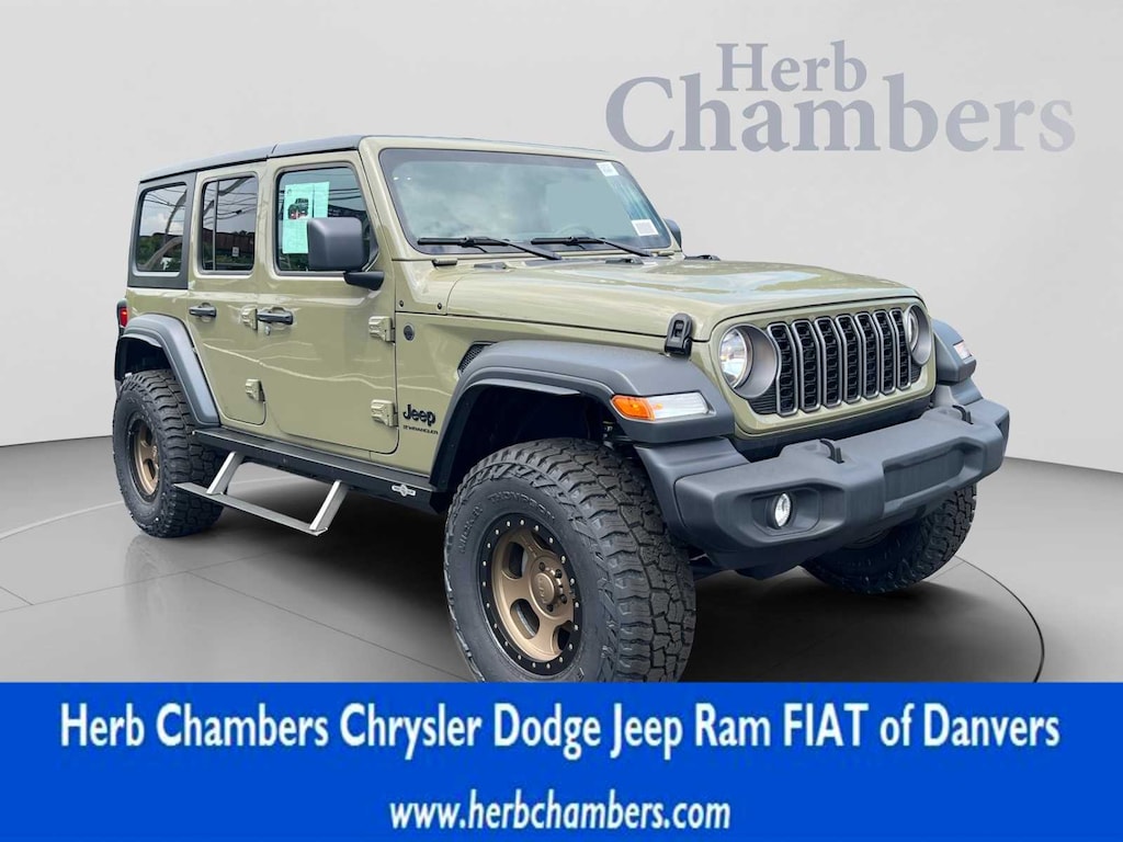 New 2026 Jeep Wrangler 4-DOOR SPORT Sport Utility