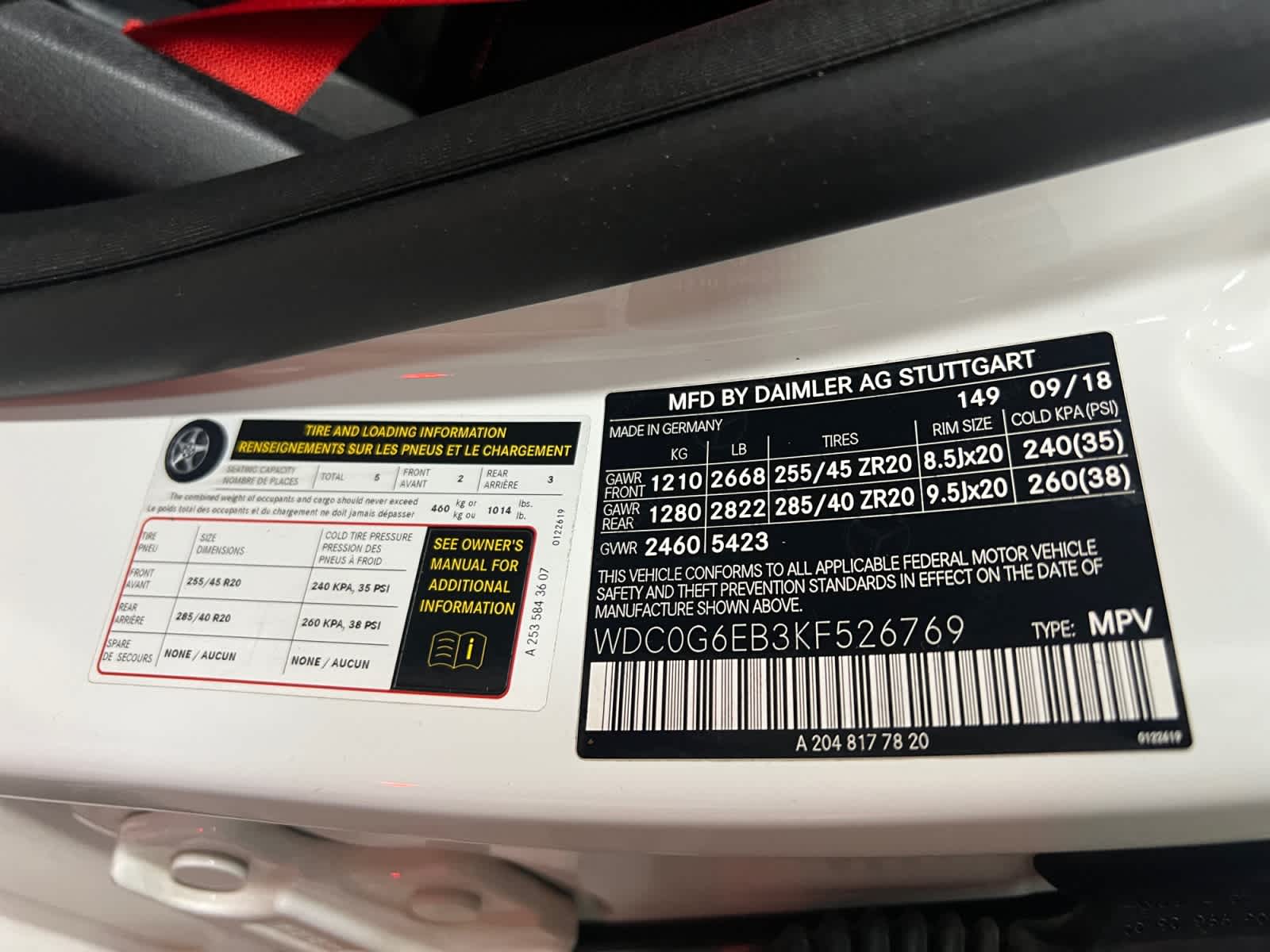 used 2019 Mercedes-Benz AMG GLC 43 car, priced at $26,997