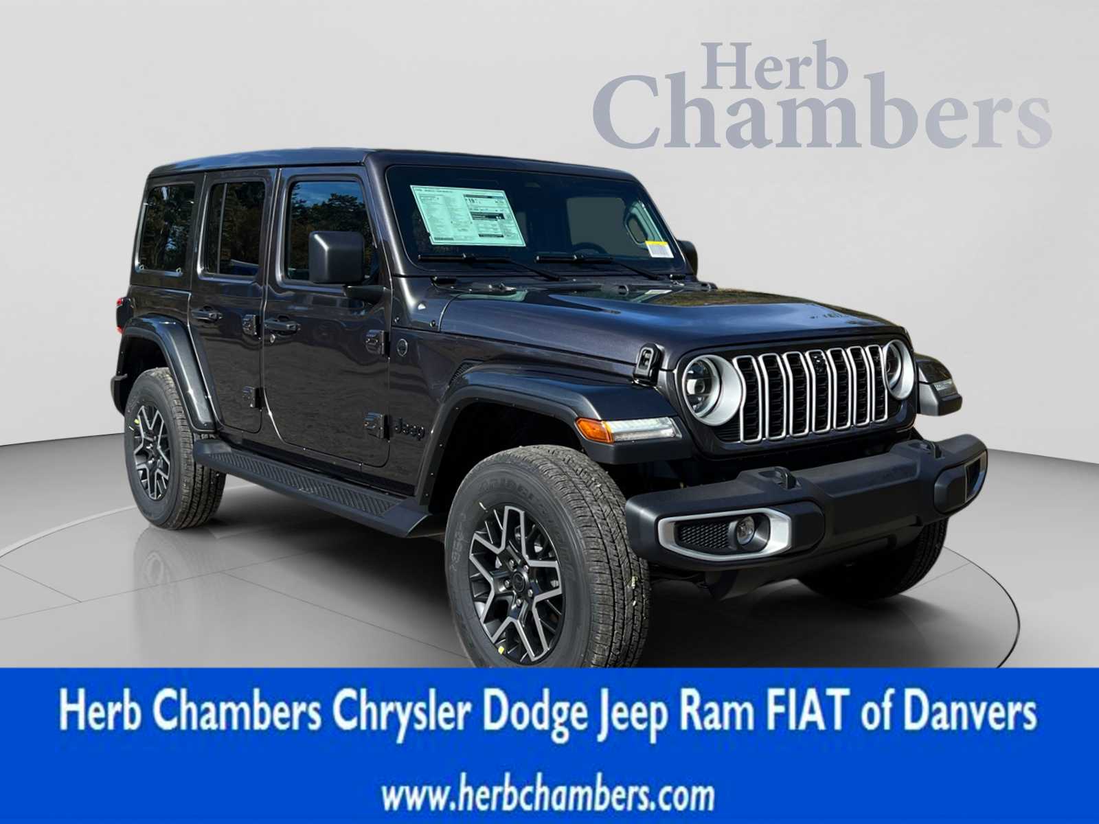 New 2027 Jeep Wrangler 4-DOOR SAHARA Sport Utility Near Boston, MA