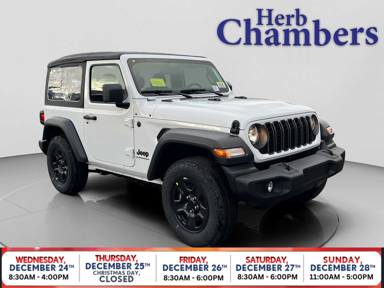 new 2026 Jeep Wrangler car, priced at $39,115