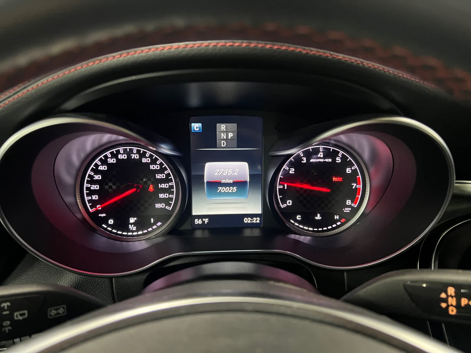 used 2019 Mercedes-Benz AMG GLC 43 car, priced at $26,997