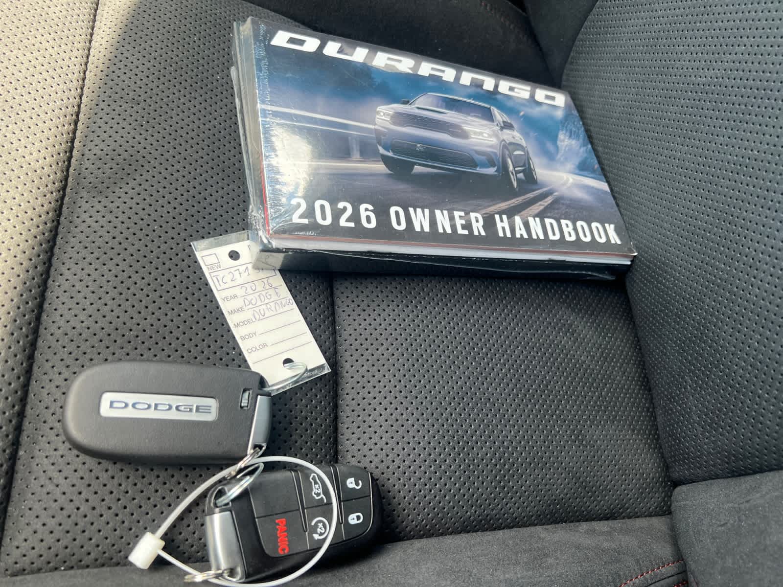 new 2026 Dodge Durango car, priced at $52,580