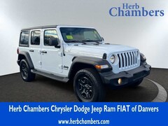Used 2022 Jeep Wrangler Unlimited Sport SUV Danvers MA
