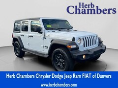 Used 2022 Jeep Wrangler Unlimited Sport SUV Danvers MA