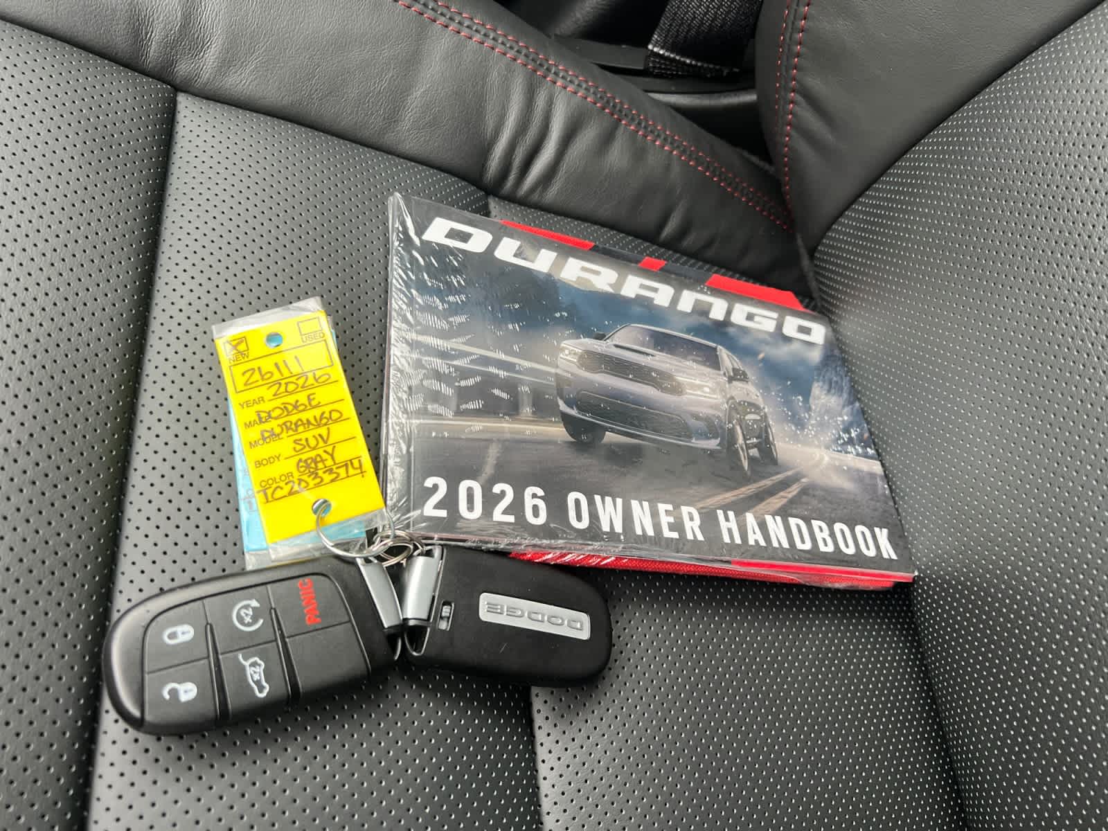 new 2026 Dodge Durango car, priced at $48,550
