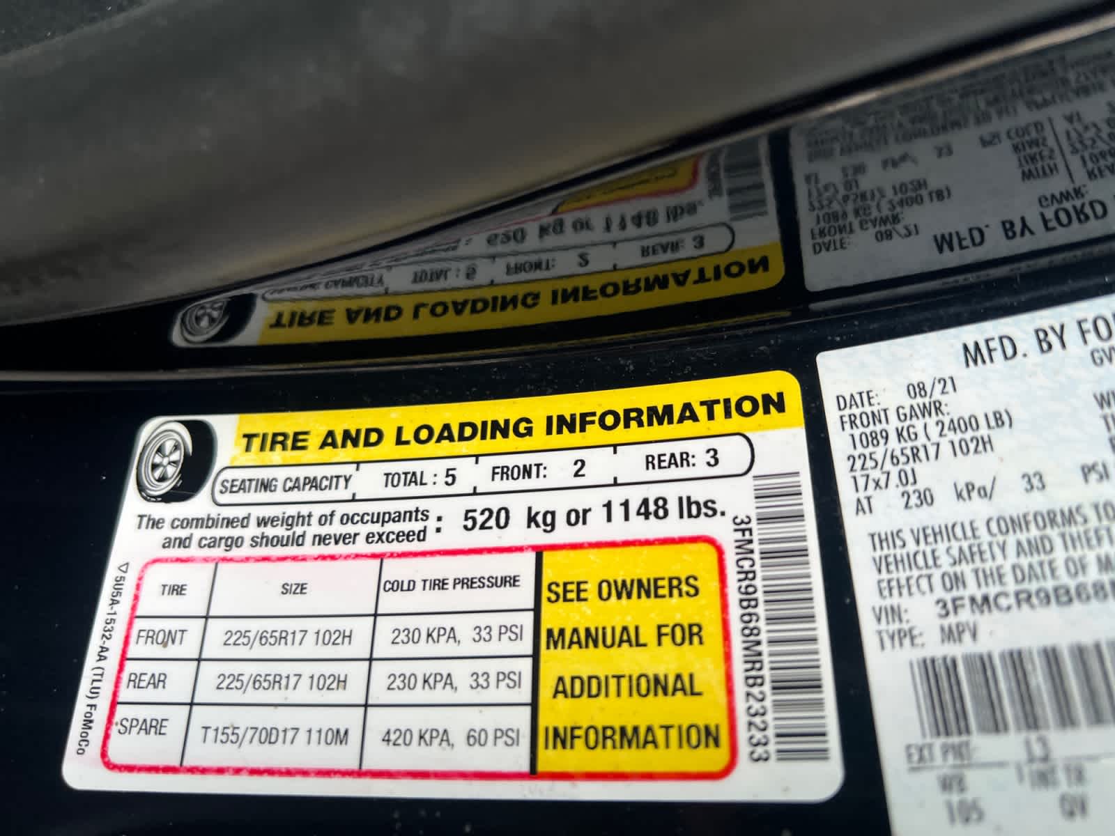 used 2021 Ford Bronco Sport car, priced at $19,097