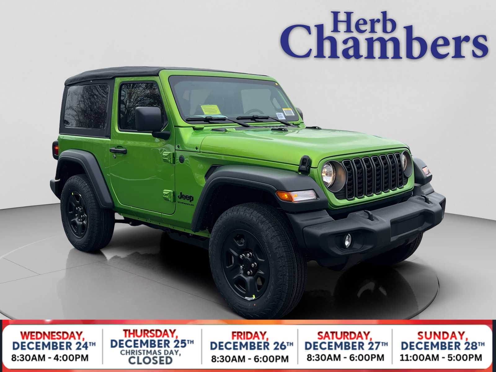 2026 Jeep Wrangler Sport 2-Door 4WD