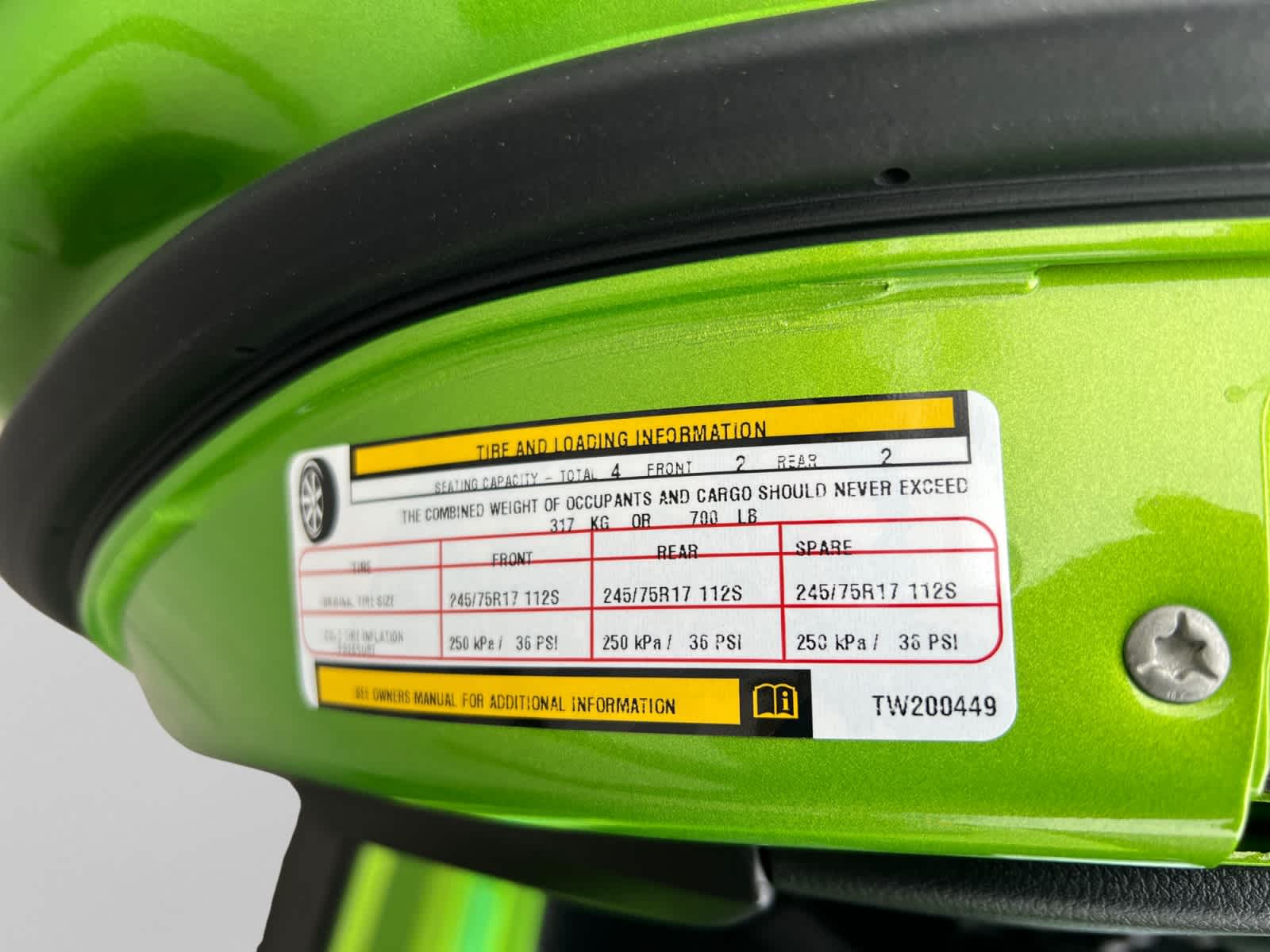 new 2026 Jeep Wrangler car, priced at $40,975