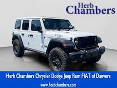 Used 2026 Jeep Wrangler 4-DOOR WILLYS Sport Utility Danvers