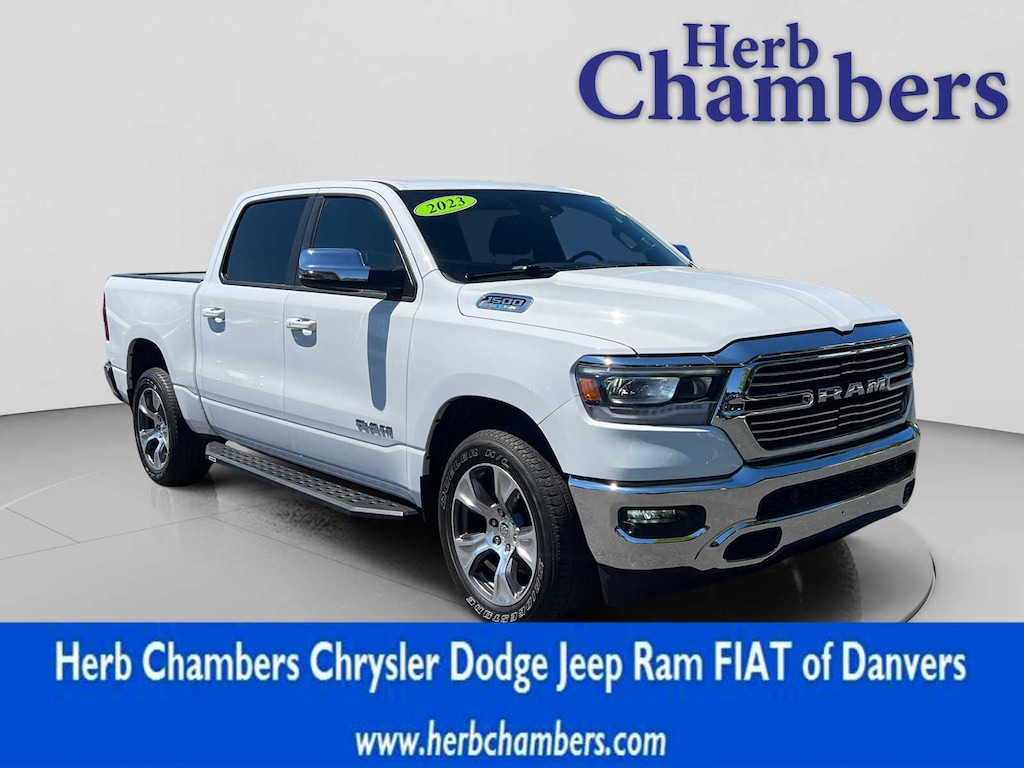 Used 2023 Ram 1500 Laramie 4x4 Crew Cab 57 Box Truck