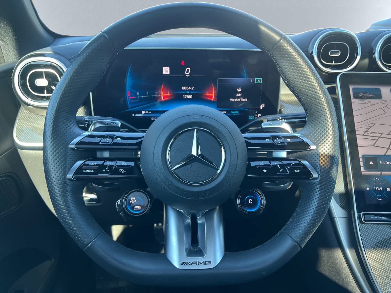 used 2024 Mercedes-Benz AMG GLC 43 car, priced at $54,497