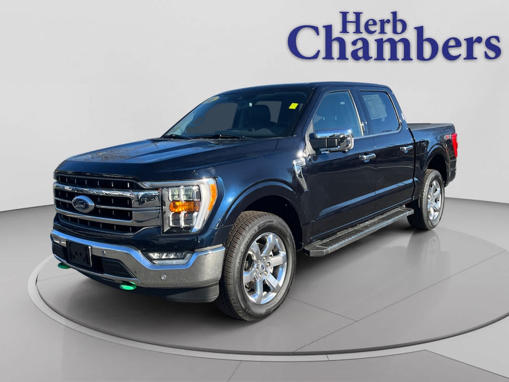 Used 2021 Ford F-150 Lariat 4WD Supercrew 5.5 Box Truck