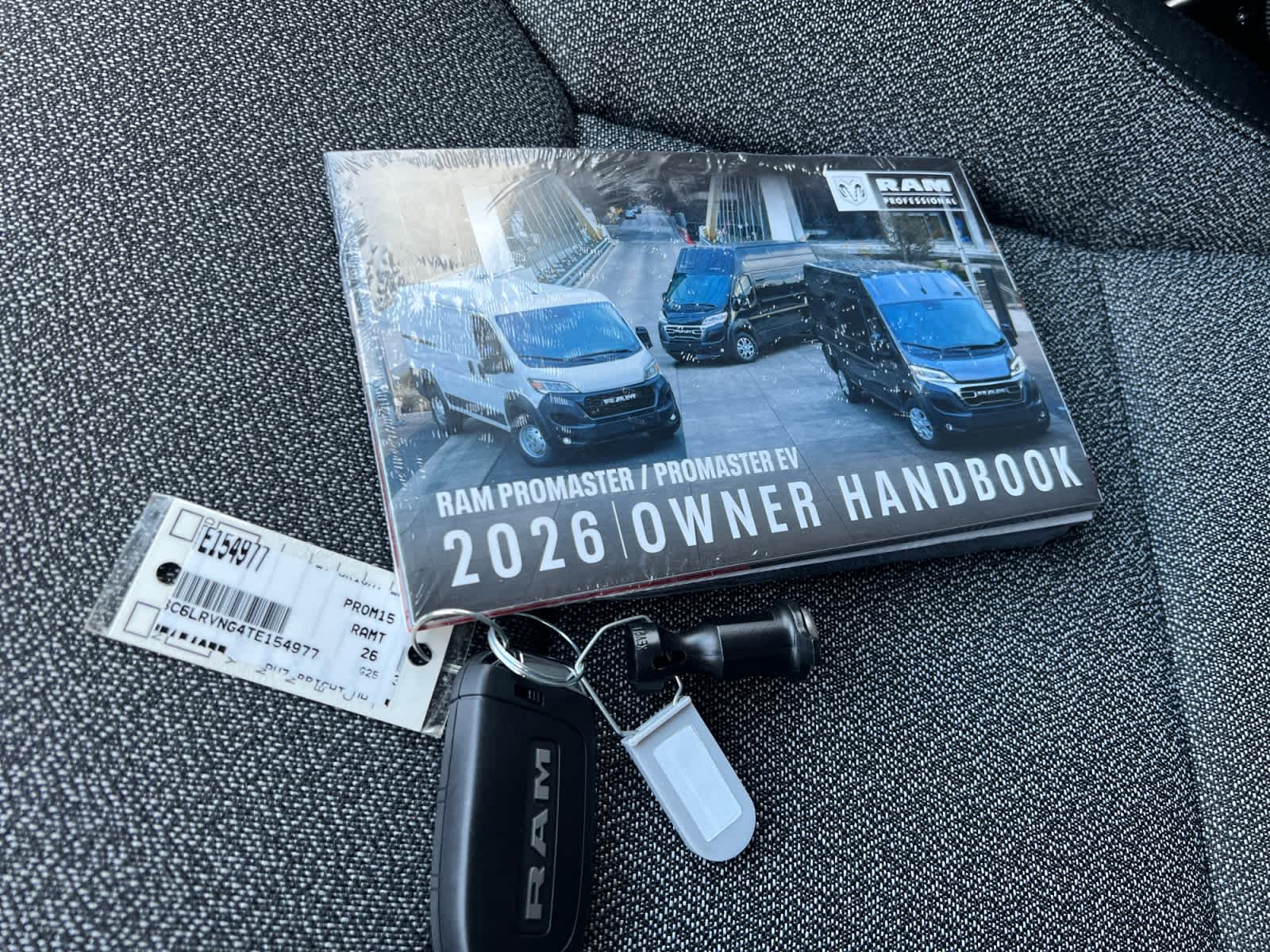 new 2026 Ram ProMaster car, priced at $49,110