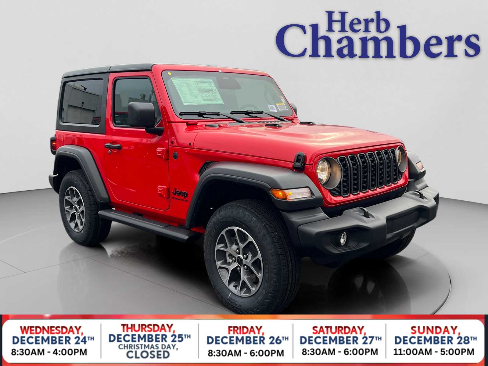 2026 Jeep Wrangler 2-Door Sport S's photo