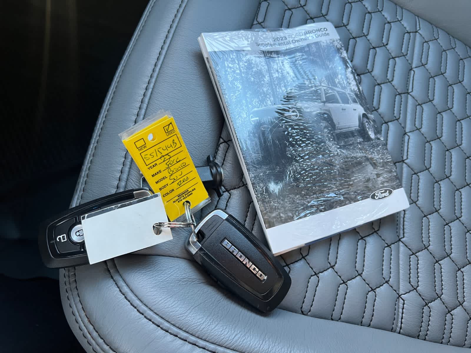 used 2023 Ford Bronco car, priced at $40,797