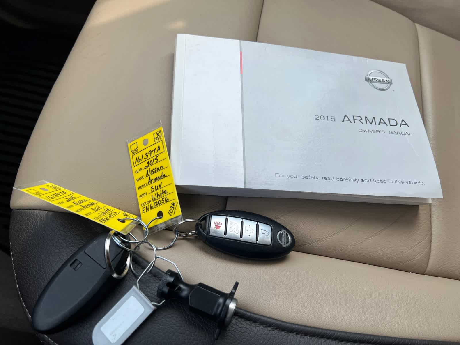 used 2015 Nissan Armada car, priced at $16,997