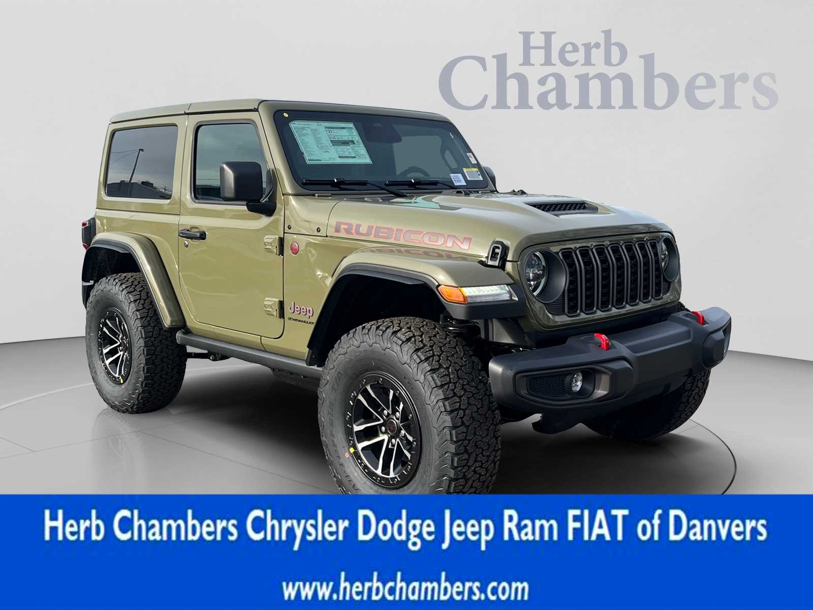 New 2026 Jeep Wrangler 2-DOOR RUBICON Sport Utility Near Boston, MA