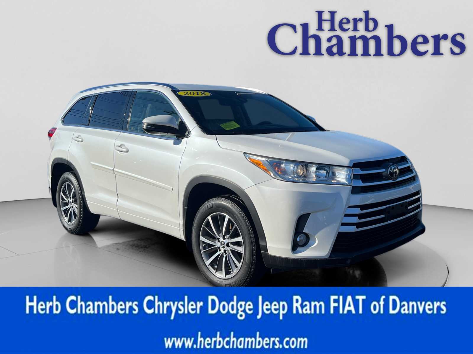 used 2018 Toyota Highlander car, priced at $23,997