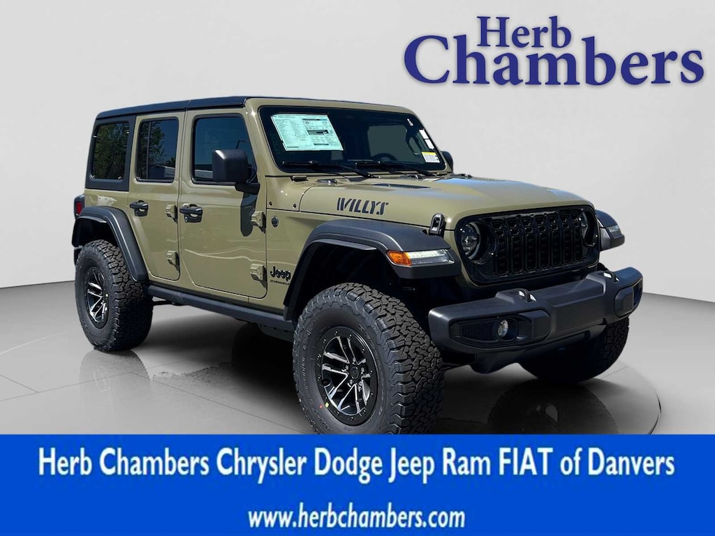 New 2026 Jeep Wrangler 4-DOOR WILLYS Sport Utility