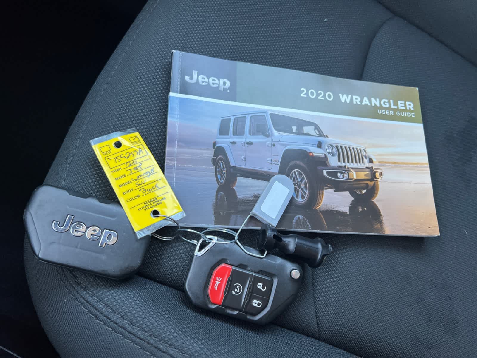 used 2020 Jeep Wrangler car, priced at $25,497