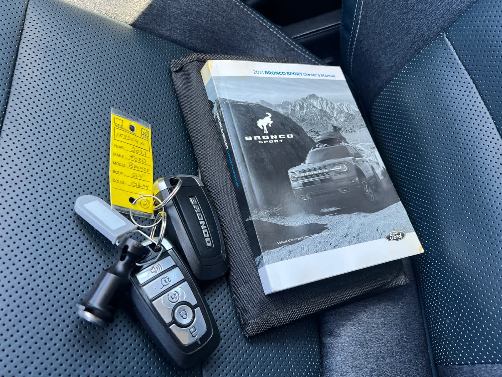 used 2021 Ford Bronco Sport car, priced at $20,497