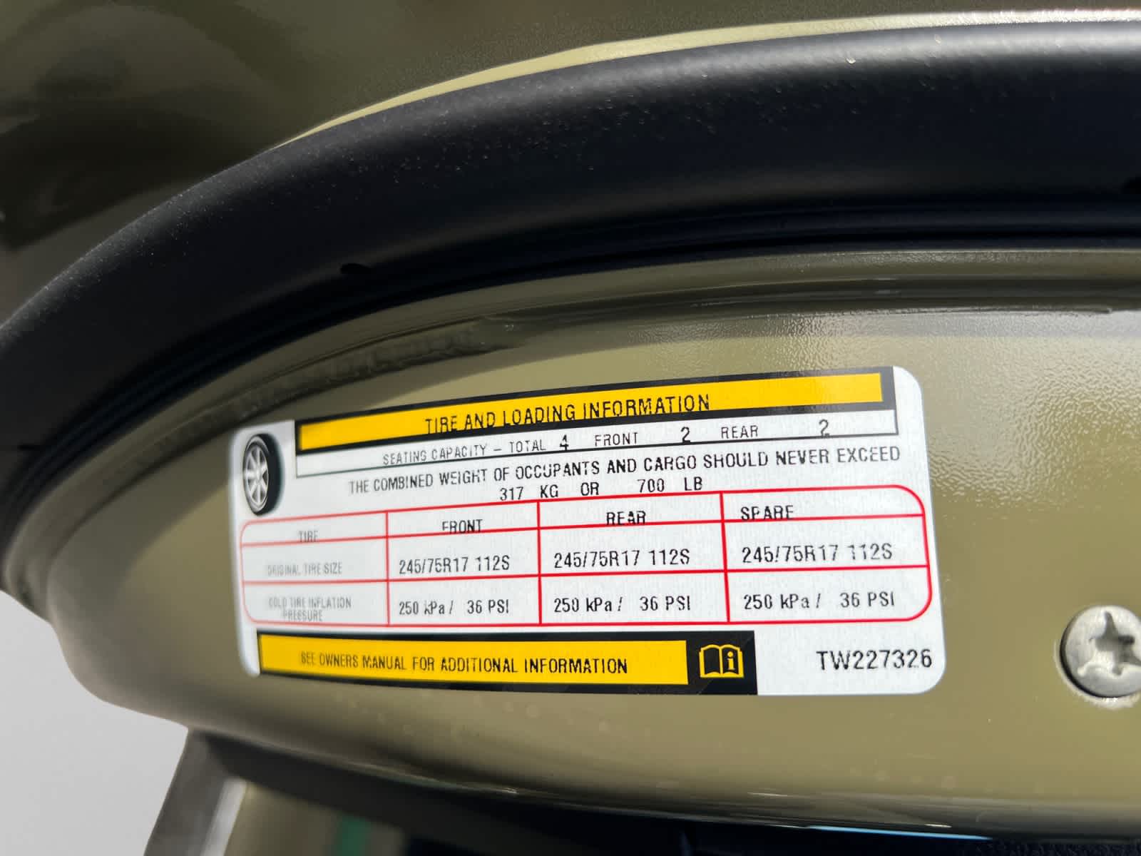 new 2026 Jeep Wrangler car, priced at $46,730