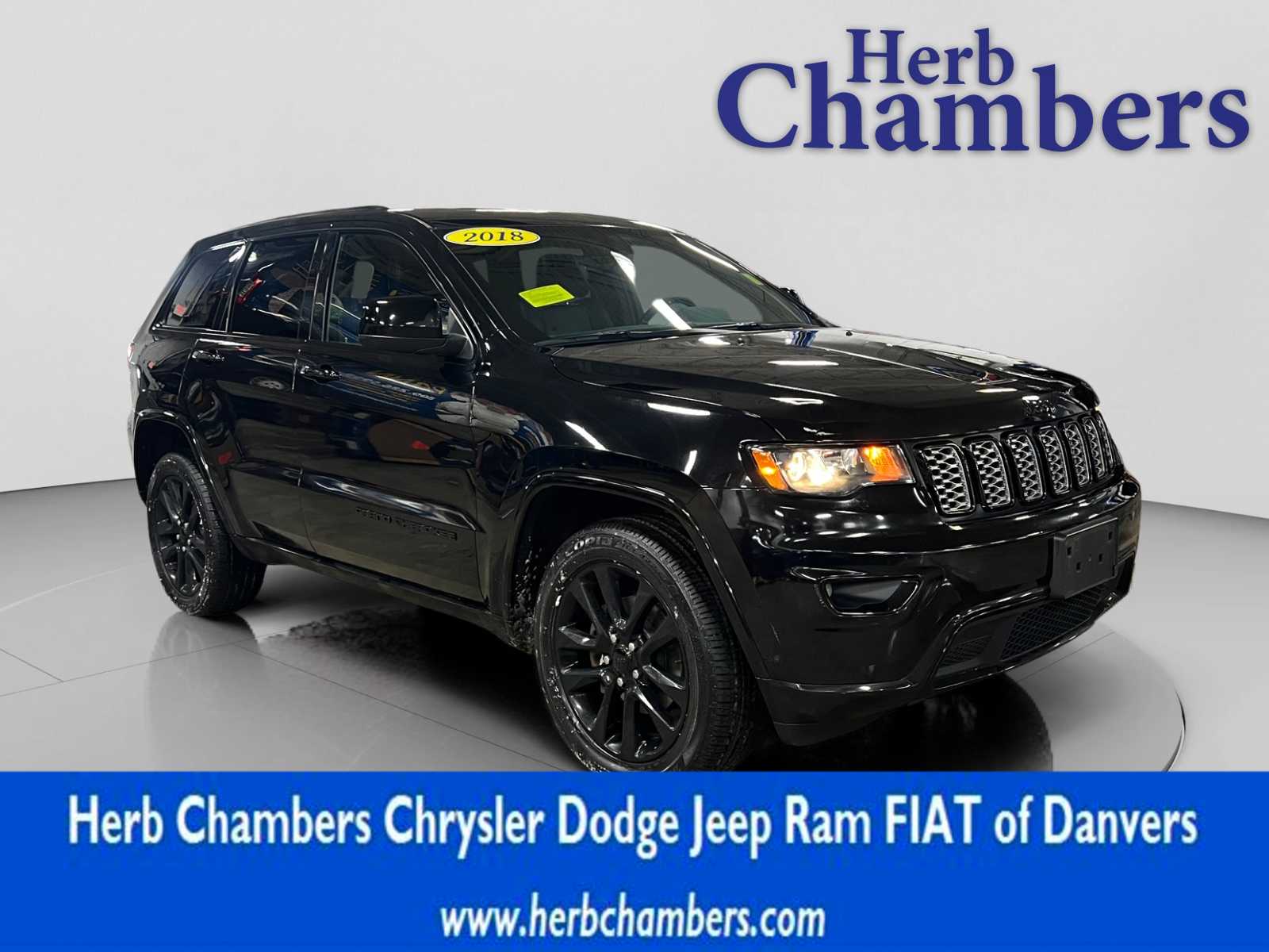 used 2018 Jeep Grand Cherokee car, priced at $16,997