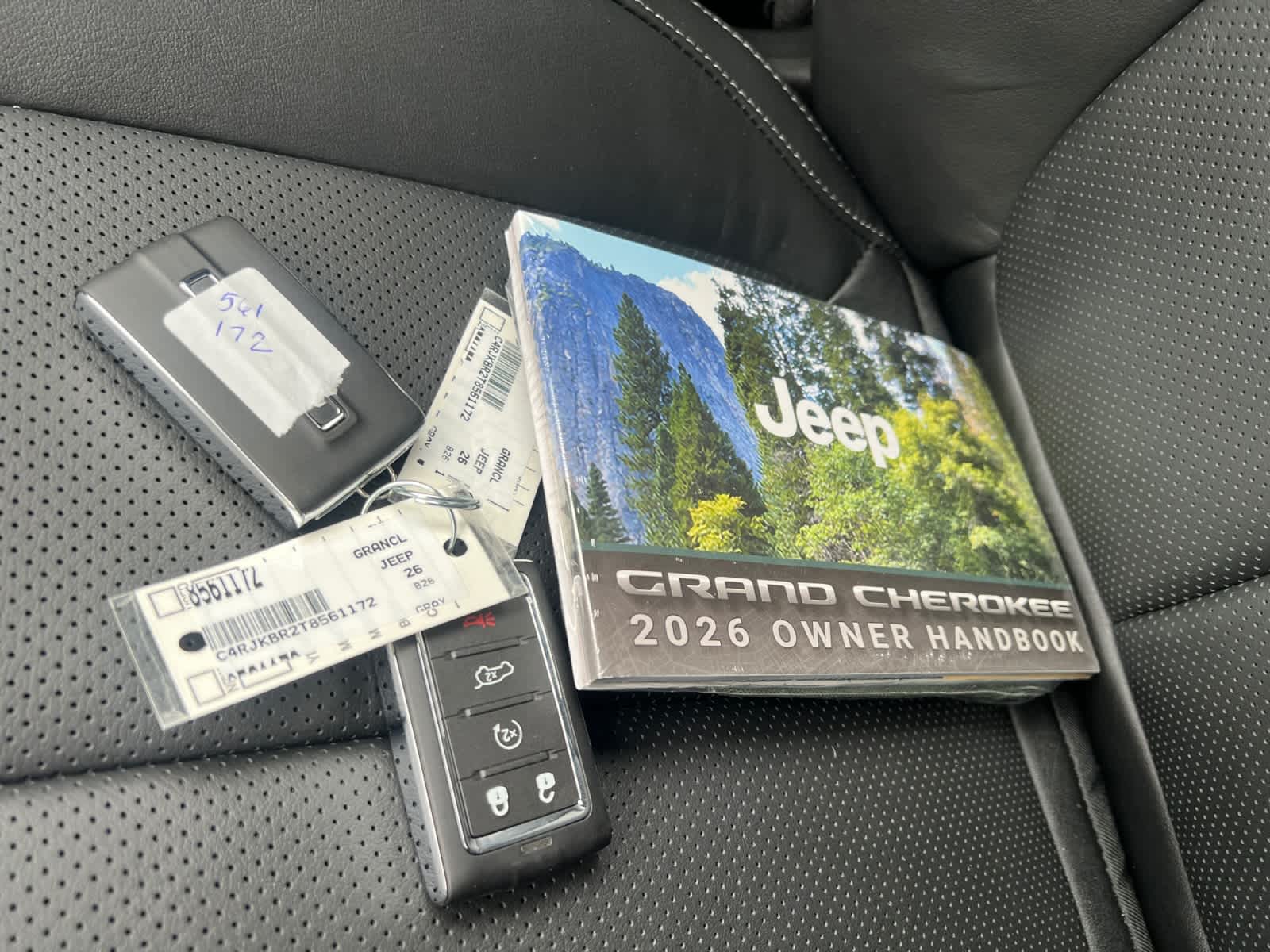 new 2026 Jeep Grand Cherokee car, priced at $55,800