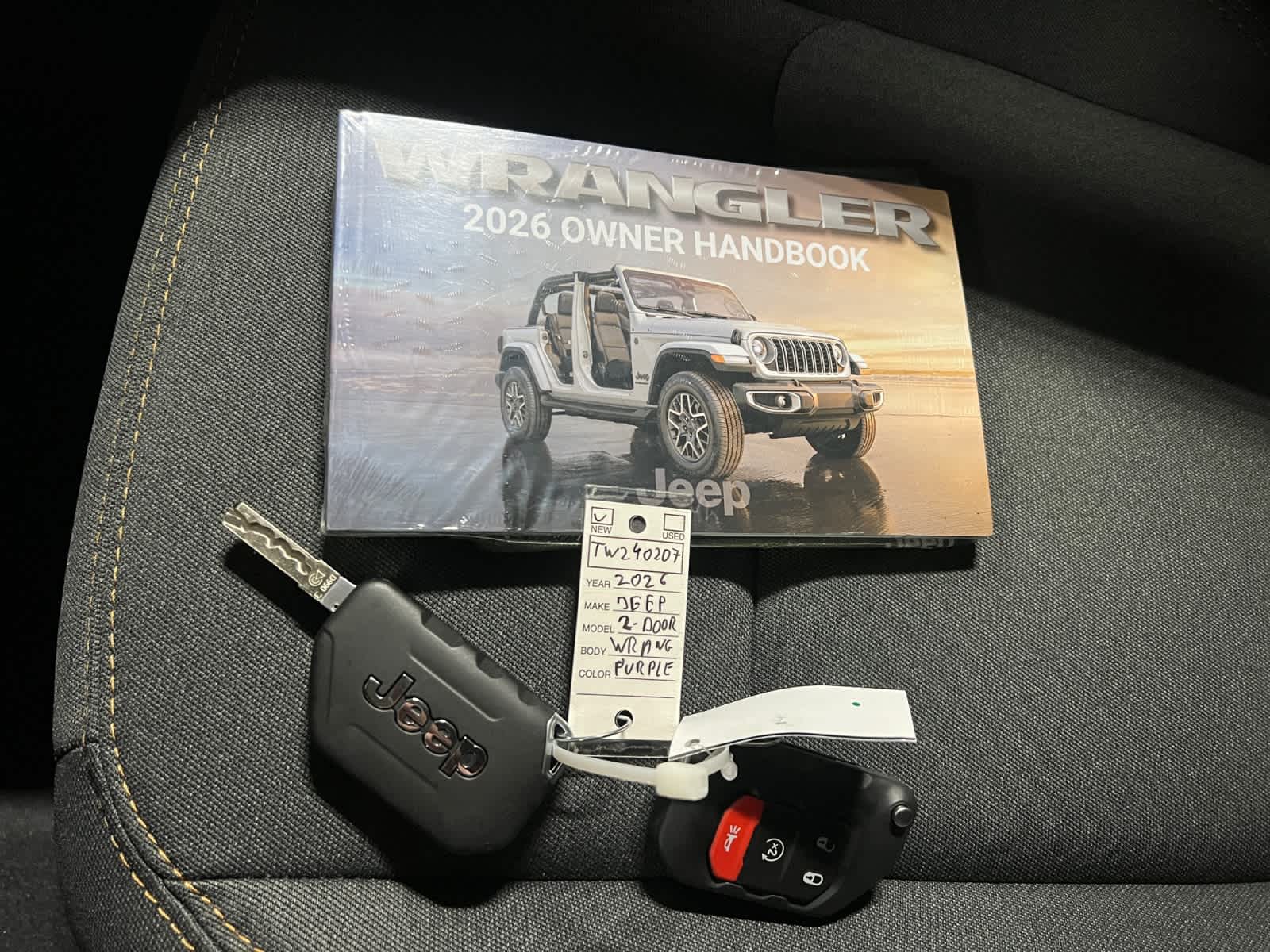 new 2026 Jeep Wrangler car, priced at $49,565