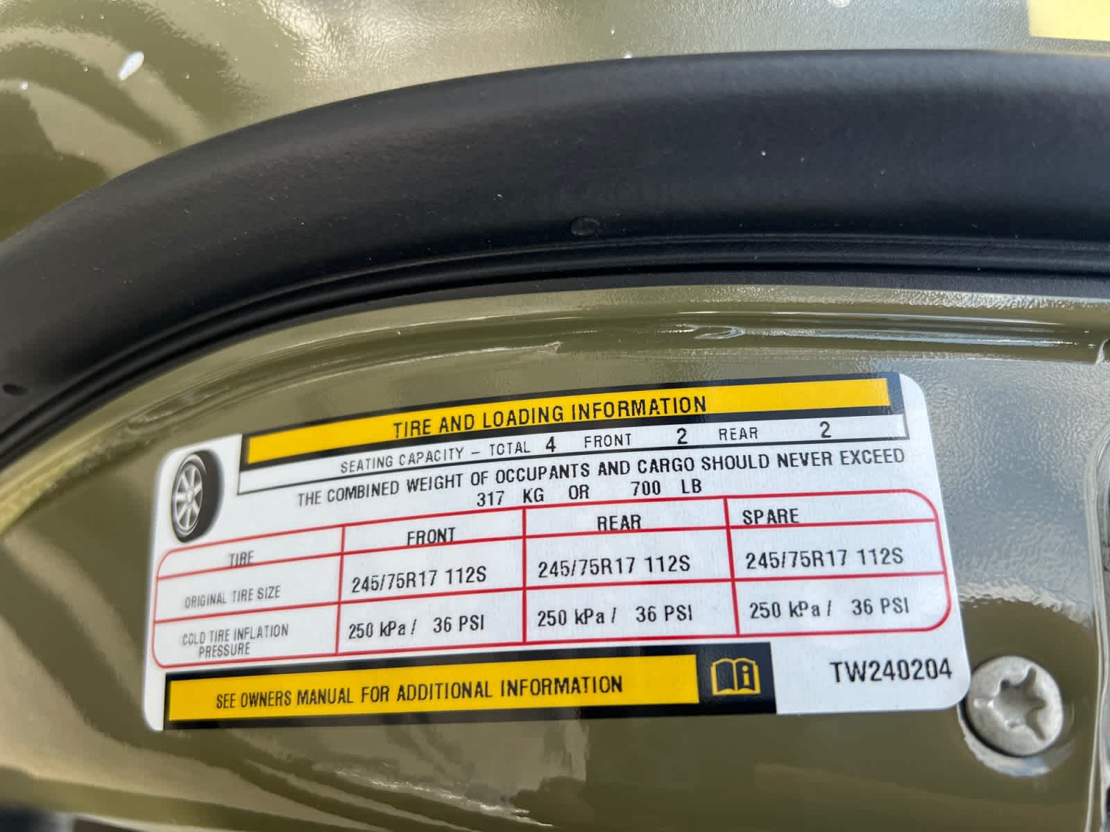 new 2026 Jeep Wrangler car, priced at $49,870