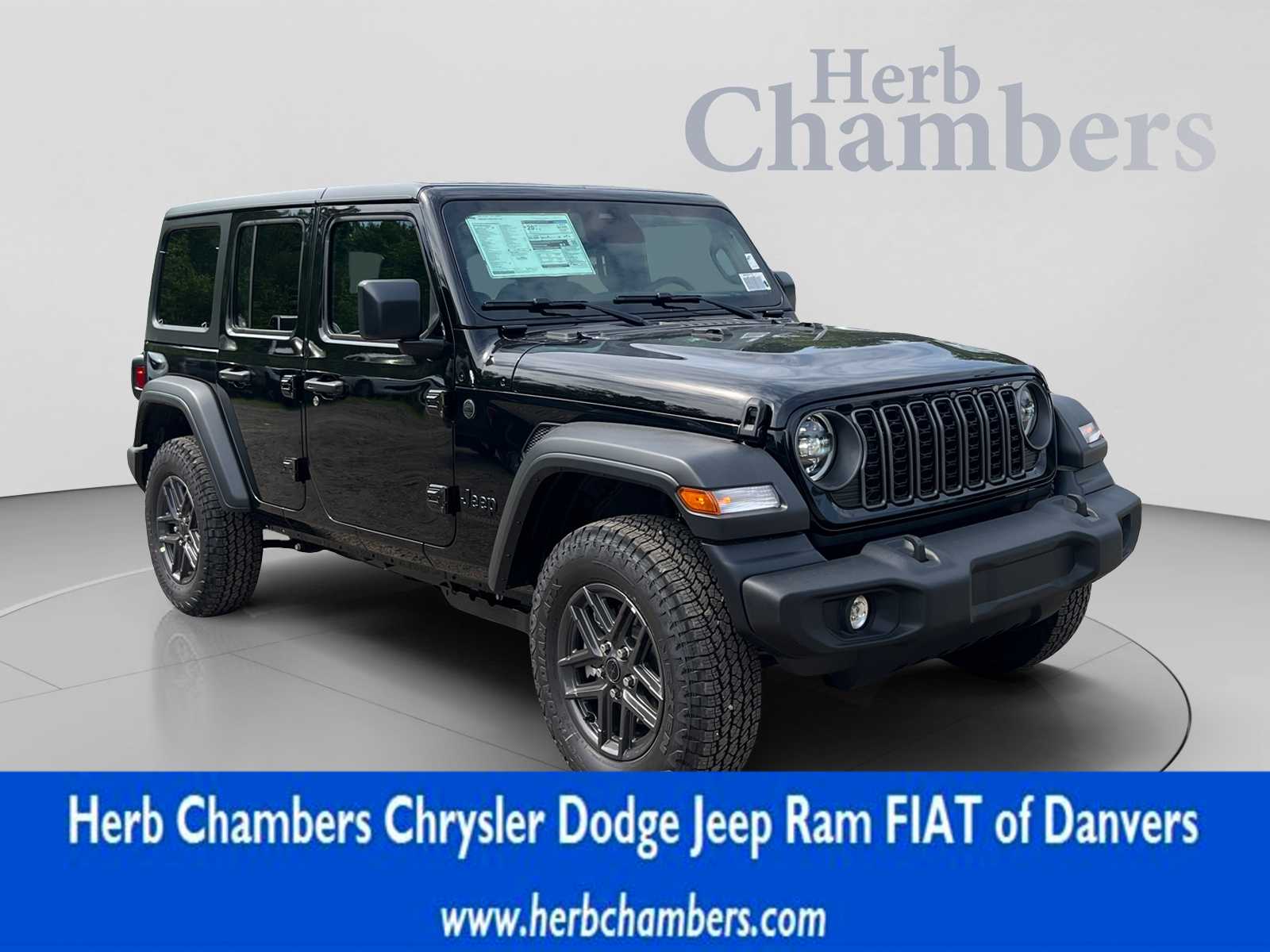 New 2026 Jeep Wrangler 4-DOOR SPORT Sport Utility Near Boston, MA
