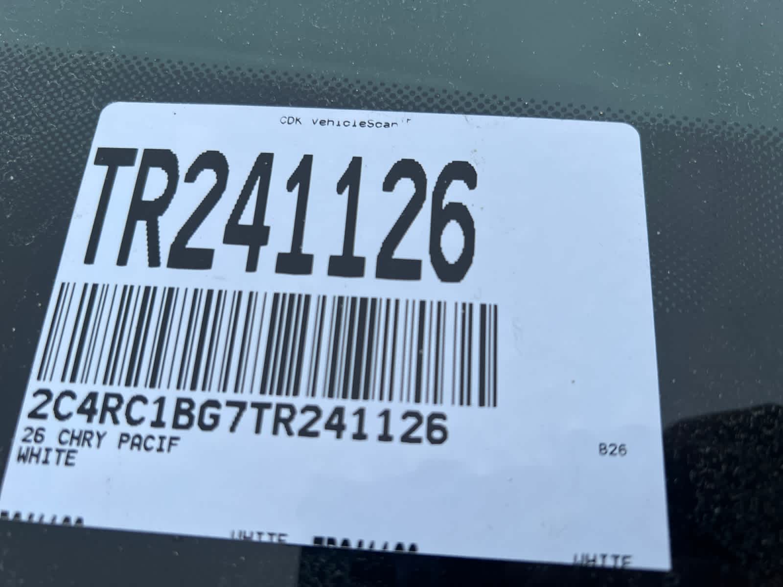 new 2026 Chrysler Pacifica car, priced at $46,665