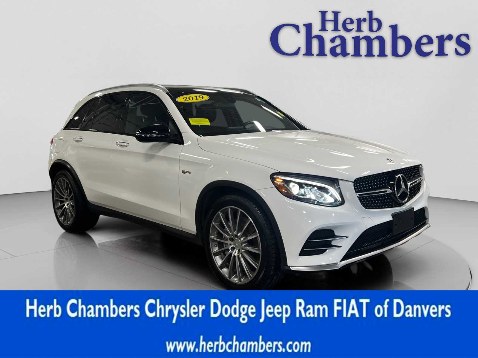 used 2019 Mercedes-Benz AMG GLC 43 car, priced at $26,997